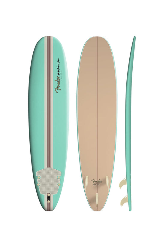 Wavestorm  Fender Signature 8ft Surfboard | Turquoise
