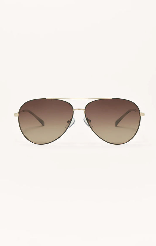 Driver sunglasses-GOLD GREY-Z SUPPLY