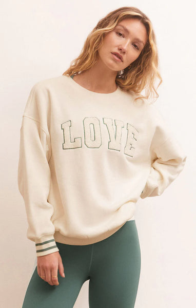 Baseline Love Sweatshirt-SANDSTONE-ZVT233225-Z SUPPLY