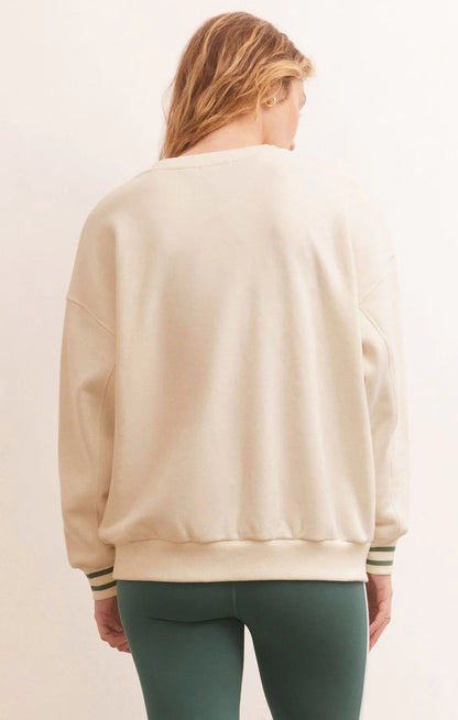 Baseline Love Sweatshirt-SANDSTONE-ZVT233225-Z SUPPLY