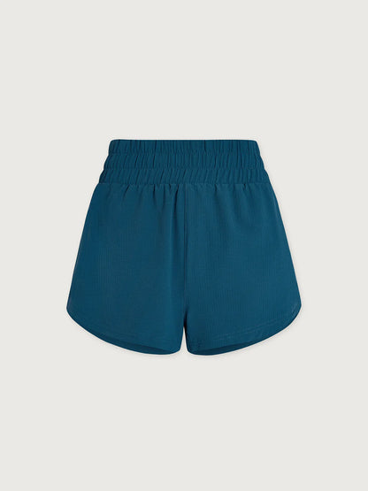 Varley  Kallin Piped Running Short - Mallard Blue