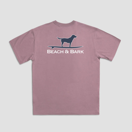 Beach & Barn - Beach & Bark Tee - Berry