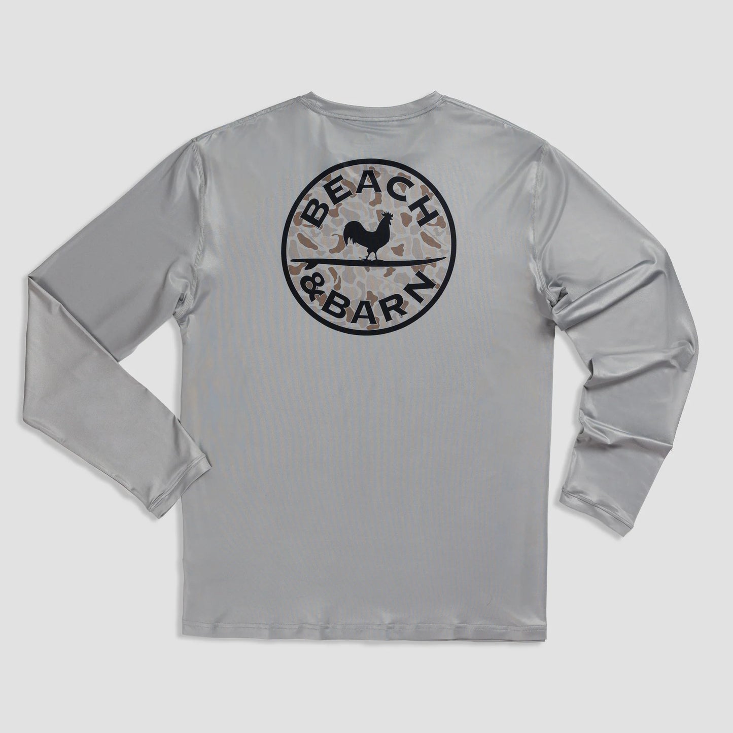 Beach & Barn - Camo Emblem Sunshelter - Lt. Grey