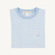 Beaufort Bonnet Carter Crewneck Beale Street Blue Stripe with Grantley Gray Stork