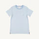 Beaufort Bonnet Carter Crewneck Beale Street Blue Stripe with Grantley Gray Stork
