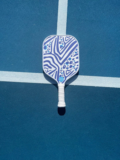 Pickleball Paddle-The Zebra Cat-Coastal Pickle
