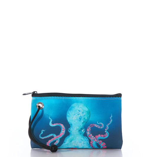 Sea Bags of Maine Multicolor Octopus Wristlet