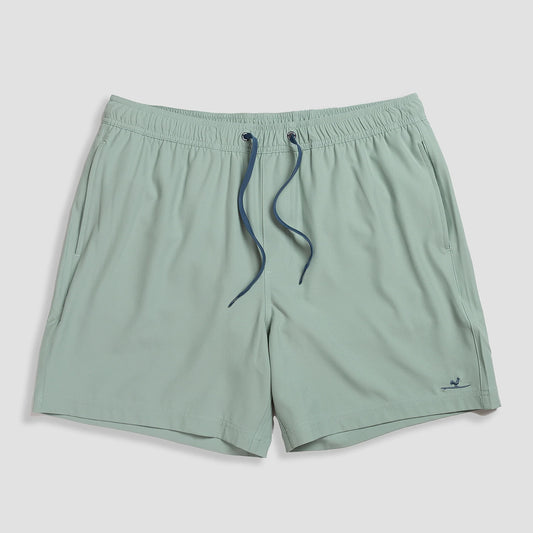 Beach & Barn - High Noon Swim Trunk - Fern