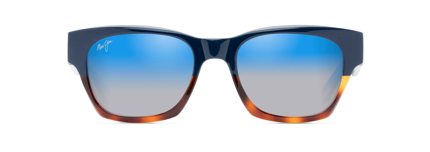 Sunglasses-VALLEY ISLE Dual Mirror Blue to Silver-DBS780-03-Maui Jim