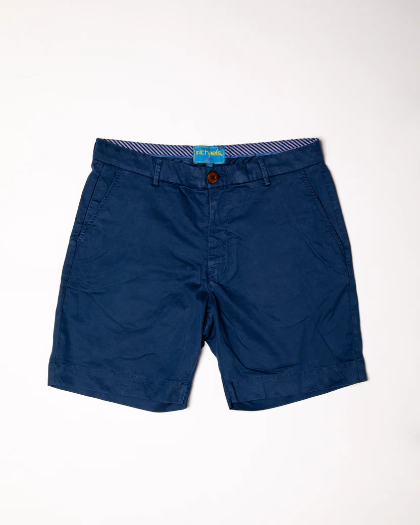 Michaels Solid Pima Cotton Stretch Short - Royal Orei