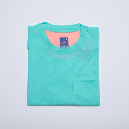 Michael's Men's Solid Crew Neck T-Shirt - Aqua