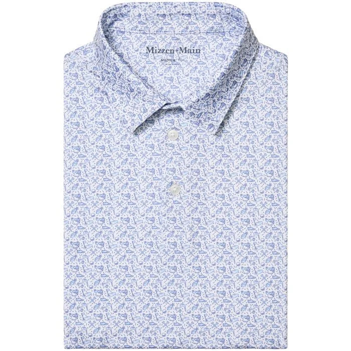 Mizzen+Main - Versa Polo White Tap In