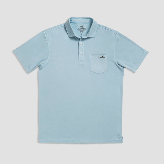 Beach & Barn - Road Trip Polo - Lt. Blue