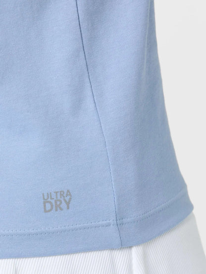 Lacoste Women's Ultra Dry Technical Cotton T-Shirt | Blue