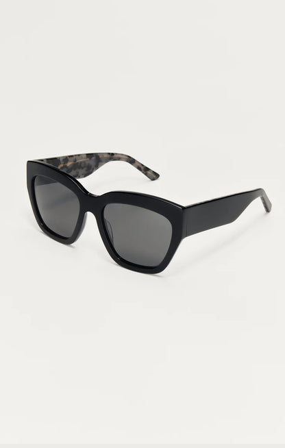 Iconic sunglasses-POLISHED BLACK/GRE-ZEA222100S-Z SUPPLY