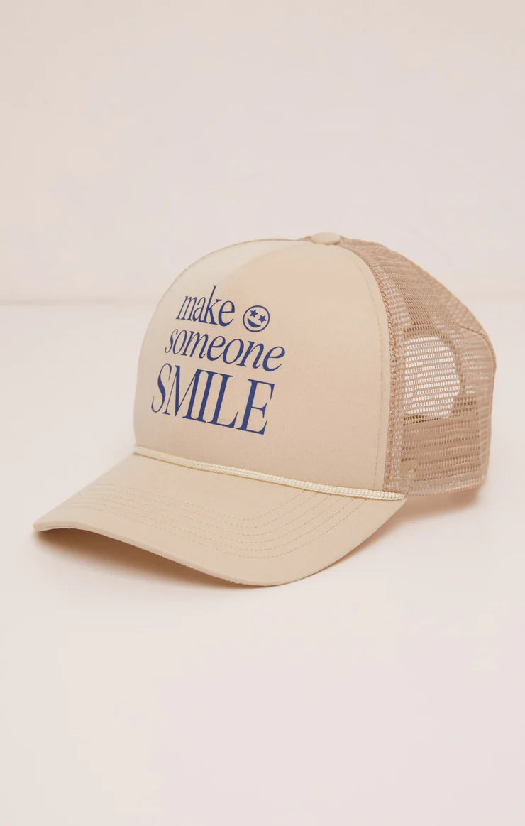 Trucker Hat - MULTI STONE- MAKE SOMEONE SMILE - ZA231605S- Z SUPPLY